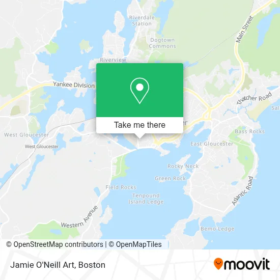 Jamie O'Neill Art map