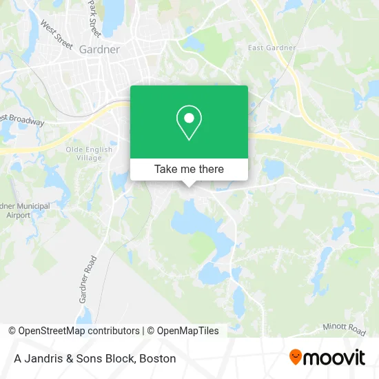 A Jandris & Sons Block map