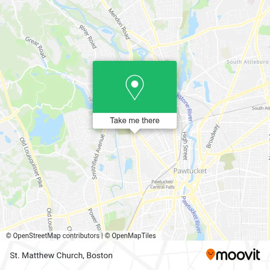 St. Matthew Church map