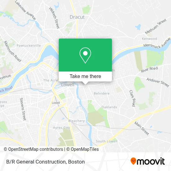 B/R General Construction map