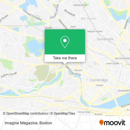Imagine Magazine map