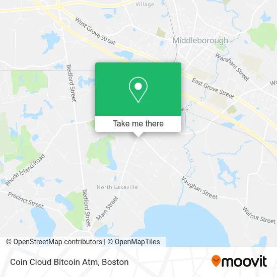 Coin Cloud Bitcoin Atm map