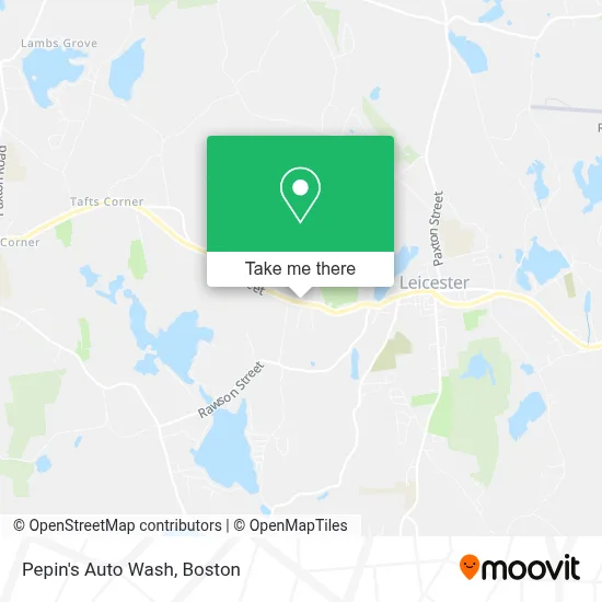 Pepin's Auto Wash map