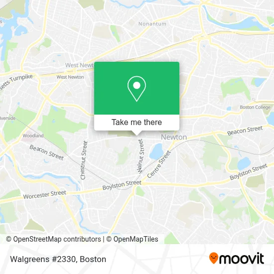 Walgreens #2330 map