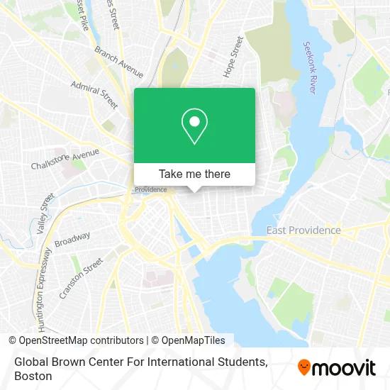 Global Brown Center For International Students map