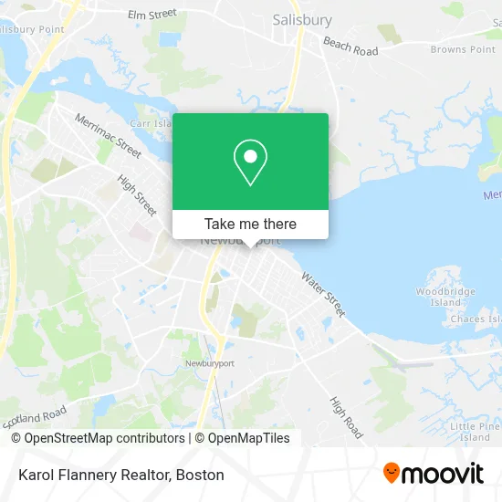 Karol Flannery Realtor map