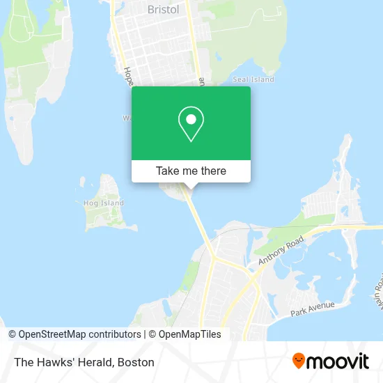 The Hawks' Herald map