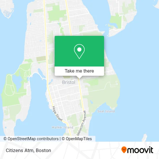 Citizens Atm map