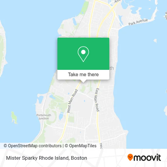 Mister Sparky Rhode Island map