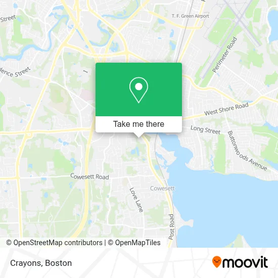 Crayons map