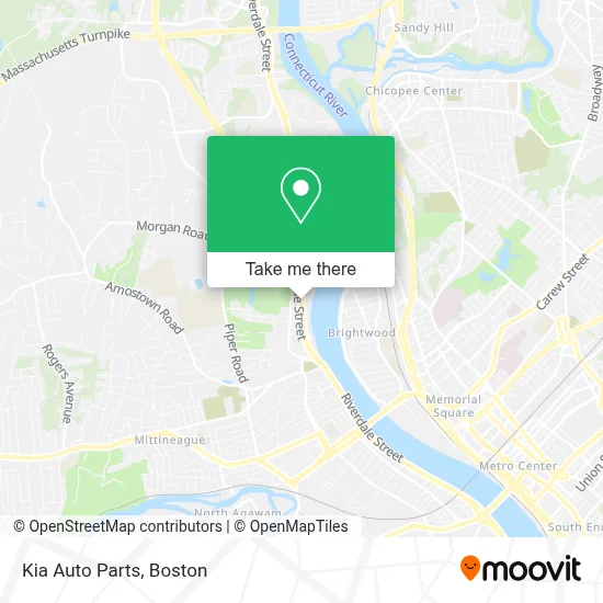 Kia Auto Parts map