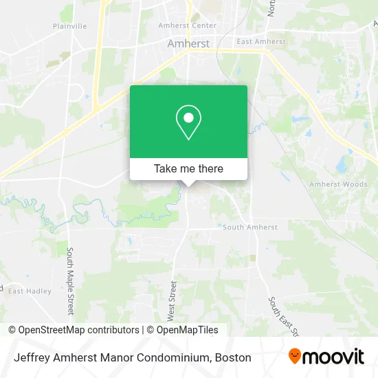 Jeffrey Amherst Manor Condominium map