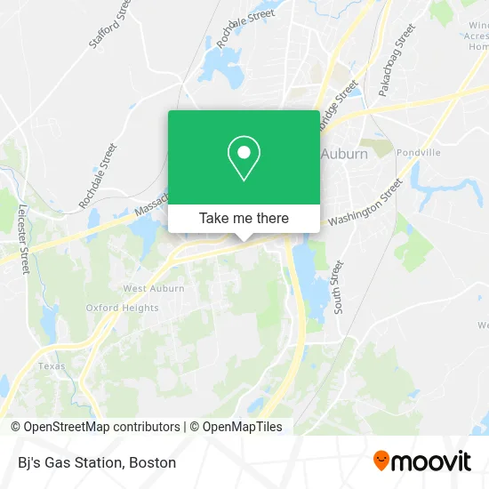 Bj's Gas Station map
