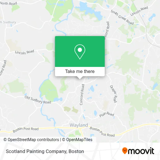 Scotland Painting Company map