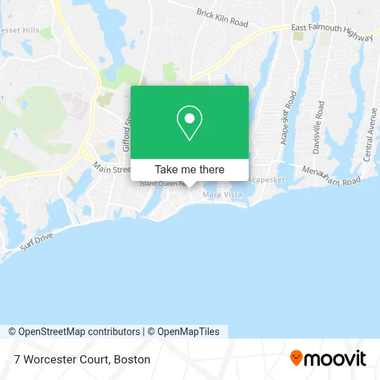 7 Worcester Court map