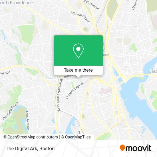 The Digital Ark map