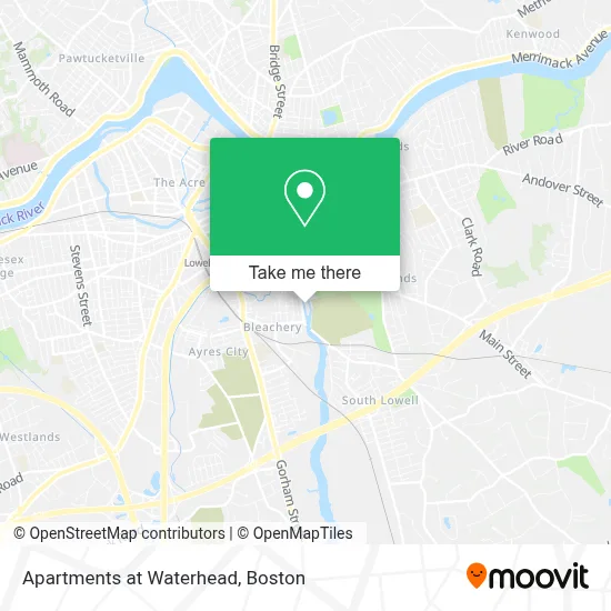 Apartments at Waterhead map