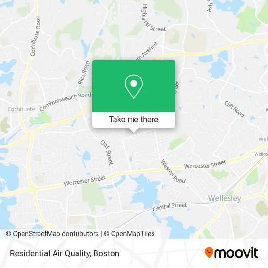 Residential Air Quality map