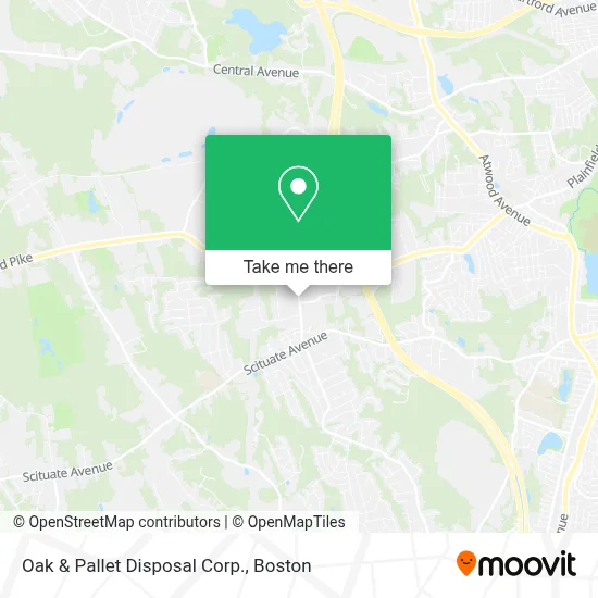 Oak & Pallet Disposal Corp. map