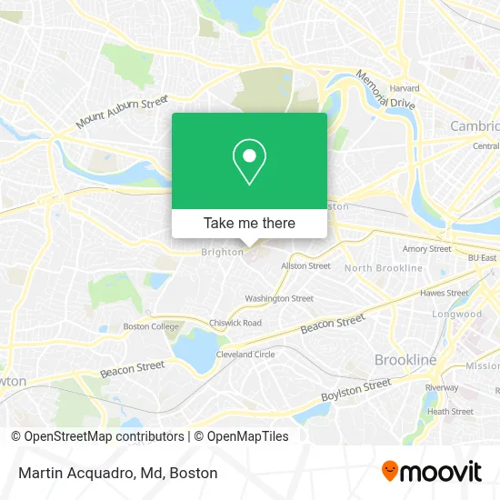 Martin Acquadro, Md map
