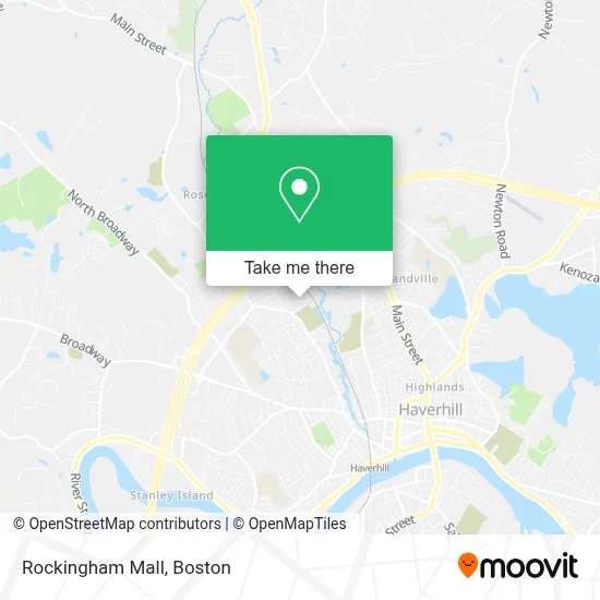 Rockingham Mall map