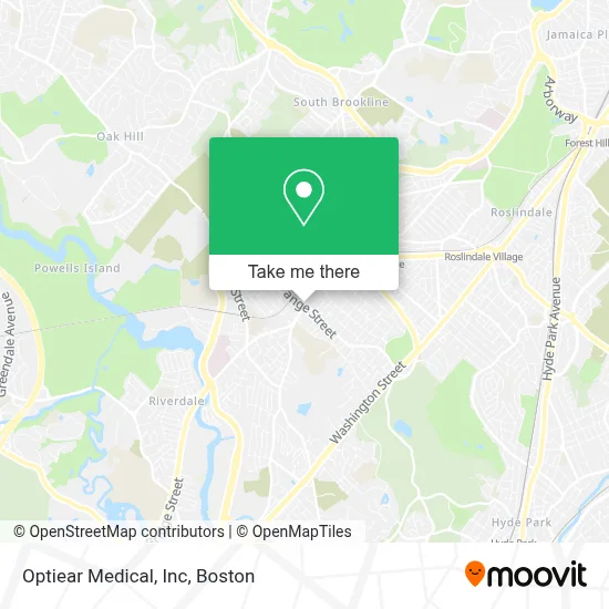 Optiear Medical, Inc map