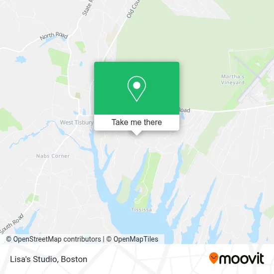 Lisa's Studio map