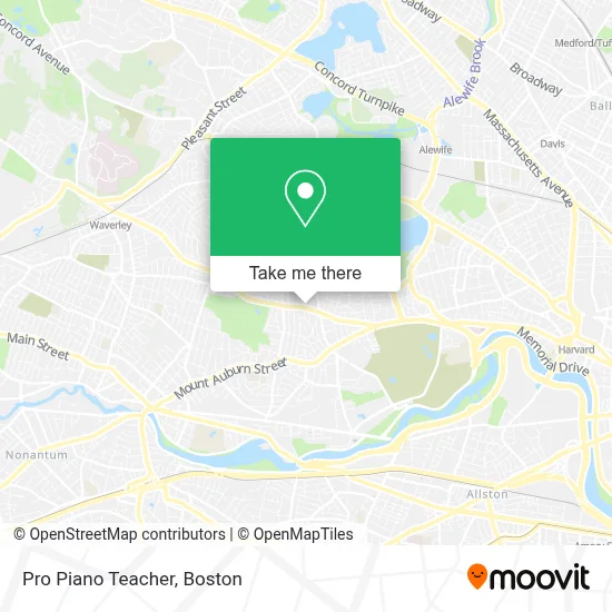 Pro Piano Teacher map