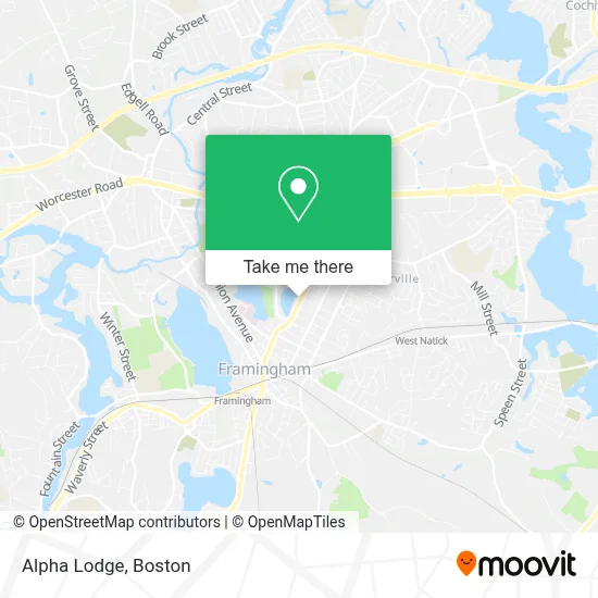 Alpha Lodge map