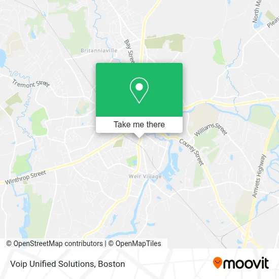 Voip Unified Solutions map