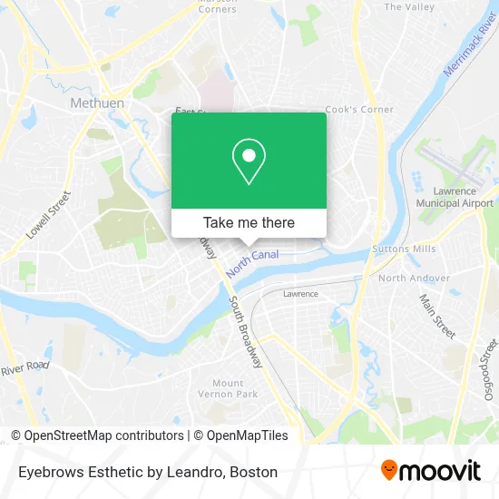 Eyebrows Esthetic by Leandro map