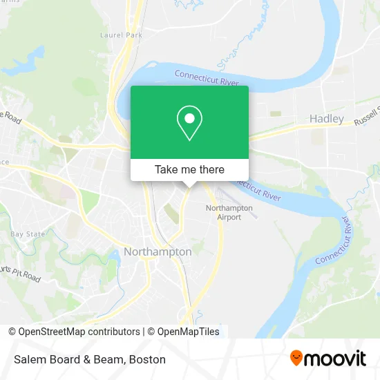 Salem Board & Beam map