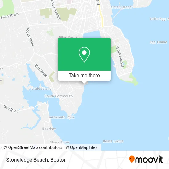Stoneledge Beach map