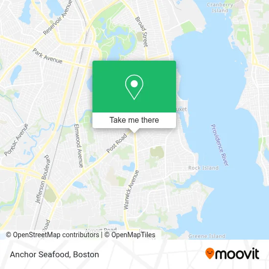 Anchor Seafood map