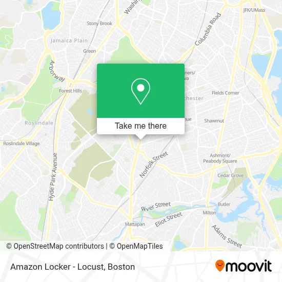 Amazon Locker - Locust map