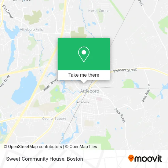 Sweet Community House map