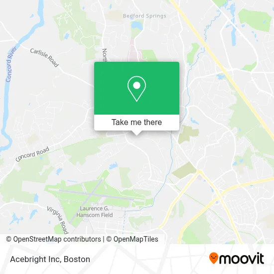 Acebright Inc map
