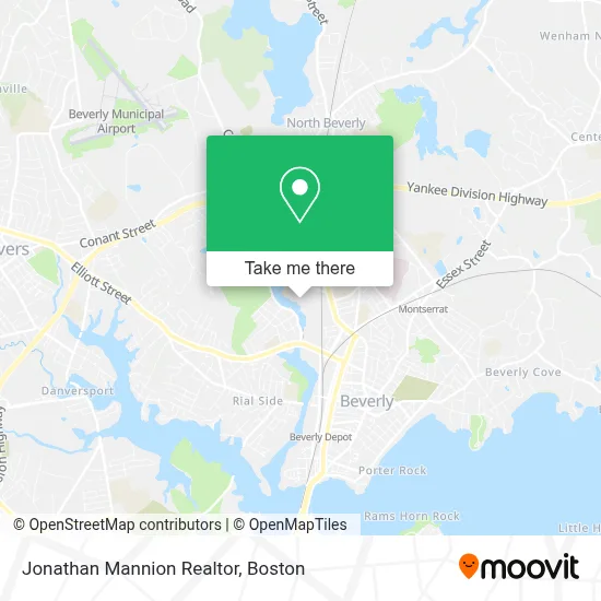 Jonathan Mannion Realtor map