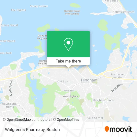 Walgreens Pharmacy map