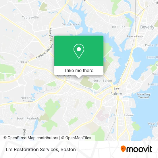 Lrs Restoration Services map