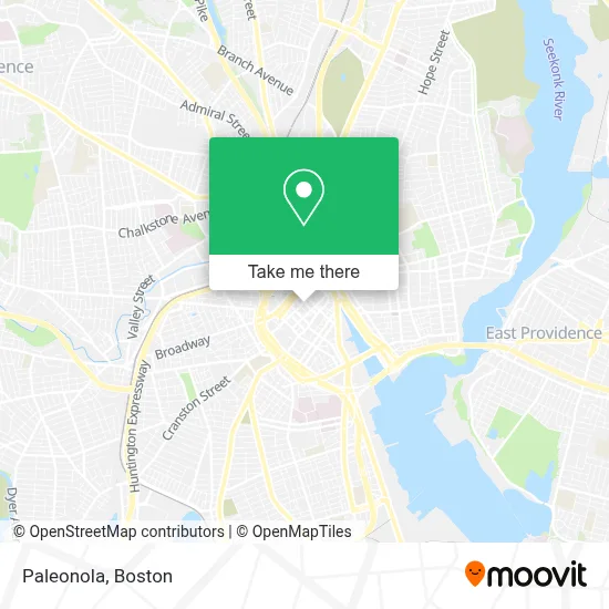 Paleonola map