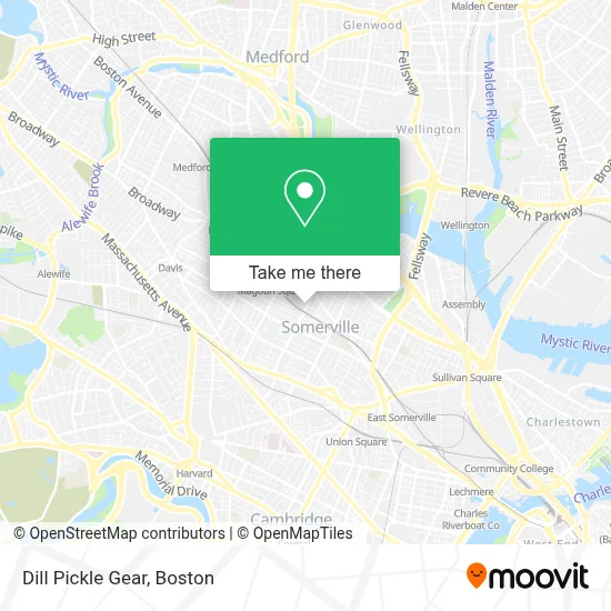 Dill Pickle Gear map
