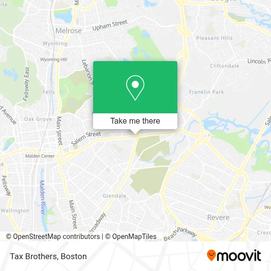 Tax Brothers map