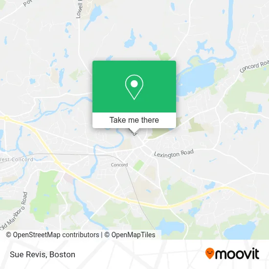 Sue Revis map