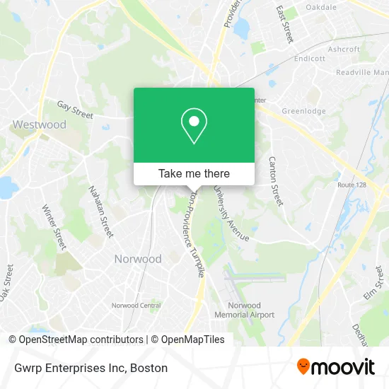 Gwrp Enterprises Inc map