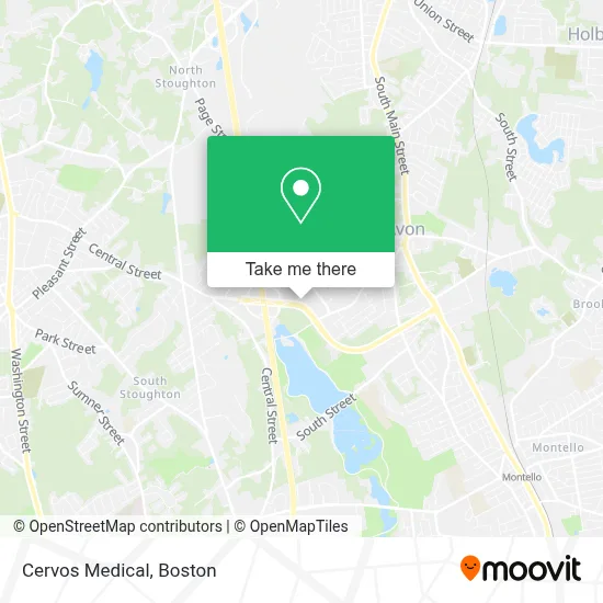 Cervos Medical map