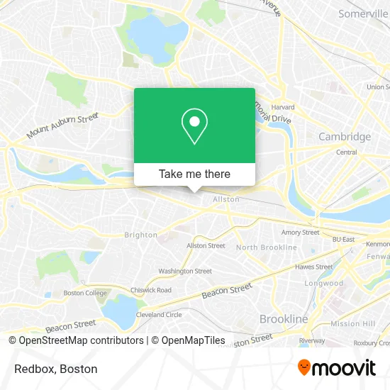 Redbox map