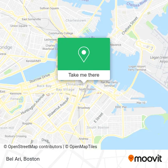 Bel Ari map