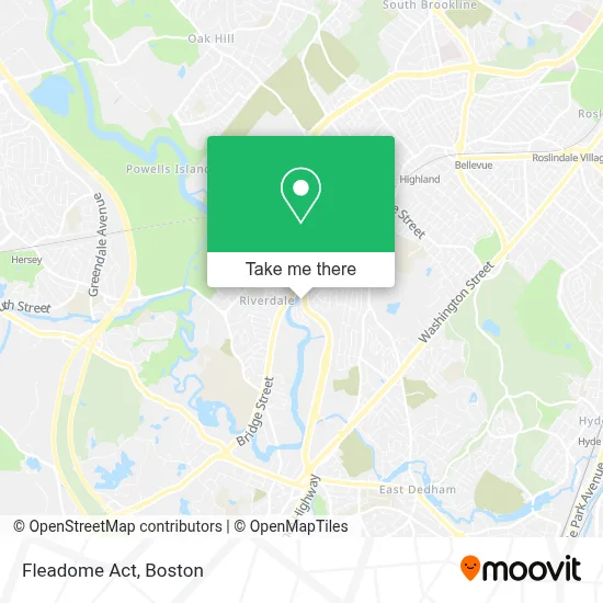 Fleadome Act map