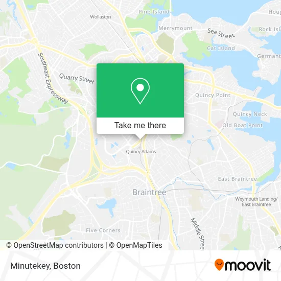 Minutekey map